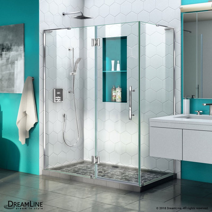 DreamLine Quatra Plus Frameless Hinged Shower Enclosure