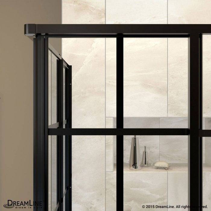 DreamLine French Corner Framed Sliding Shower Enclosure