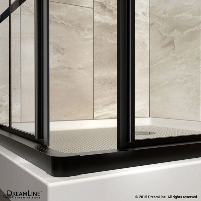 DreamLine French Corner Framed Sliding Shower Enclosure
