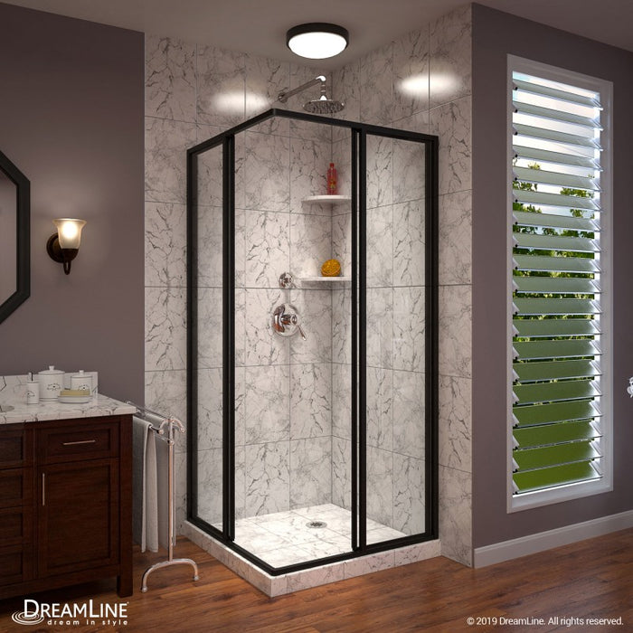 DreamLine Cornerview Framed Sliding Shower Enclosure