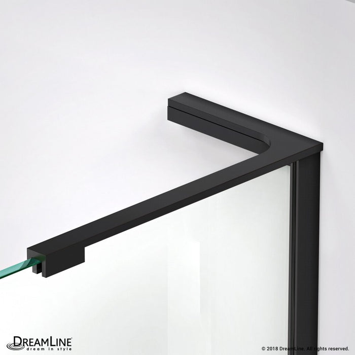 DreamLine Quatra Plus Frameless Hinged Shower Enclosure