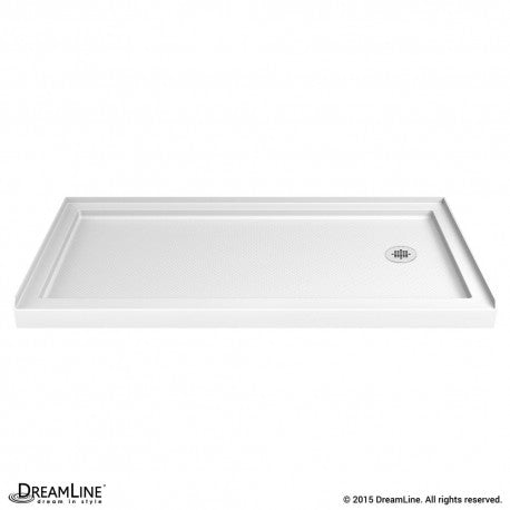 DreamLine SlimLine 30 in. D x 60 in. W x 2 3/4 in. H Single Threshold Shower Base