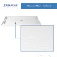 DreamLine SlimLine 30 in. D x 60 in. W x 2 3/4 in. H Single Threshold Shower Base