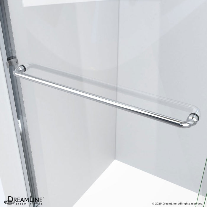 DreamLine Alliance Pro Semi-Frameless Bypass Sliding Shower Door w/ Clear Glass