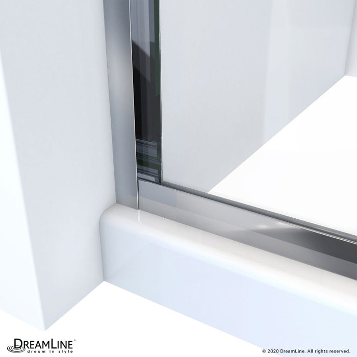 DreamLine Alliance Pro Semi-Frameless Bypass Sliding Shower Door w/ Clear Glass