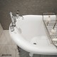 DreamLine Atlantic 61 in. L x 28 in. H Acrylic Freestanding Bathtub