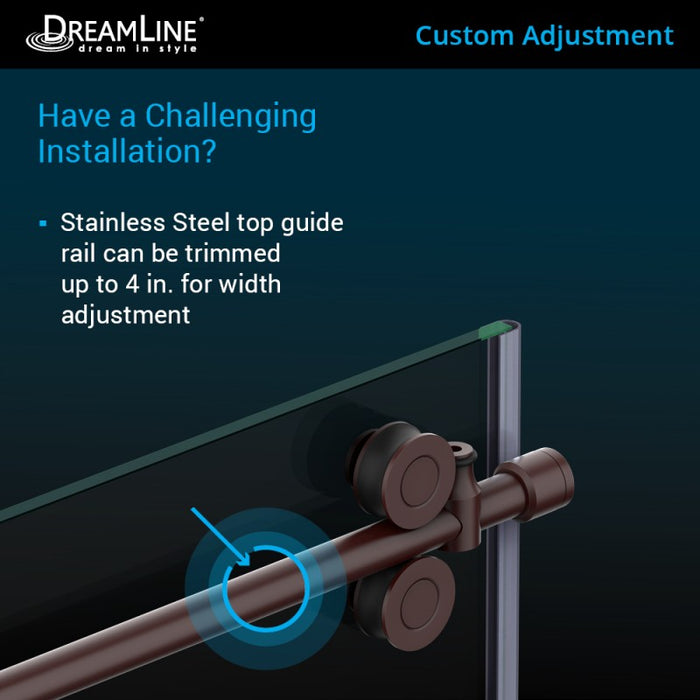 DreamLine Enigma-XO Frameless Shower Enclosure