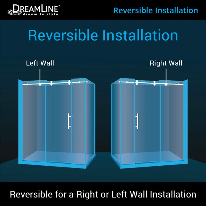 DreamLine Enigma-XO Frameless Shower Enclosure