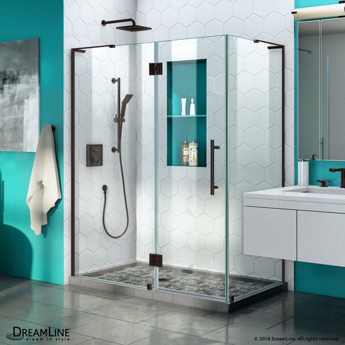 DreamLine Quatra Plus Frameless Hinged Shower Enclosure