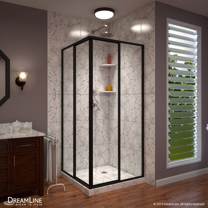 DreamLine Cornerview Framed Sliding Shower Enclosure