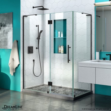 DreamLine Quatra Plus Frameless Hinged Shower Enclosure