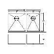 Whitehaus WHNCMD3320 Steel 33" Double Bowl Undermount Kitchen Sink