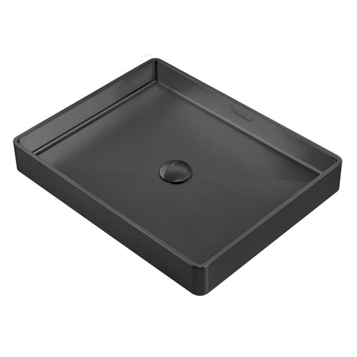 Whitehaus WHNPL1578 Noah Plus Rectangular Sink Set With Center Drain