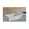 Whitehaus WHQ5530 Fireclay 30" Reversible Sink w Beveled or Lip Front Apron