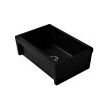 Whitehaus WHQ5530 Fireclay 30" Reversible Sink w Beveled or Lip Front Apron
