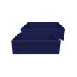 Whitehaus WHQ5550 Shakerhaus 33" Reversible Farmhouse Kitchen Fireclay Sink